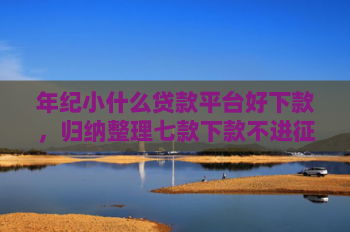年纪小什么贷款平台好下款，归纳整理七款下款不进征信的平台