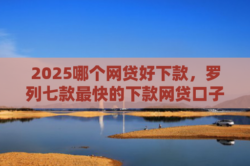 2025哪个网贷好下款，罗列七款最快的下款网贷口子