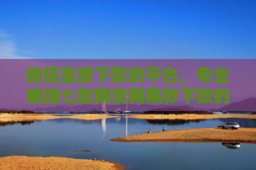 微信直接下款的平台，专业概括七款网贷网黑秒下款的口子