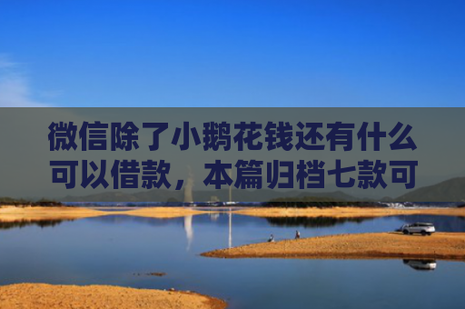 微信除了小鹅花钱还有什么可以借款，本篇归档七款可下款的网贷口子