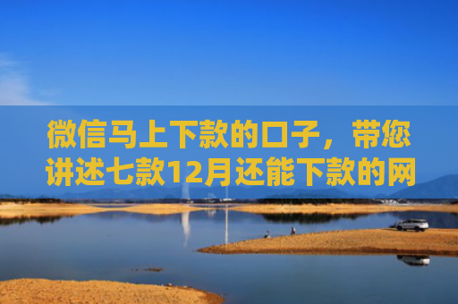 微信马上下款的口子，带您讲述七款12月还能下款的网贷口子