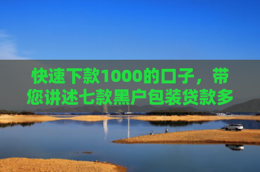 快速下款1000的口子，带您讲述七款黑户包装贷款多久能下款