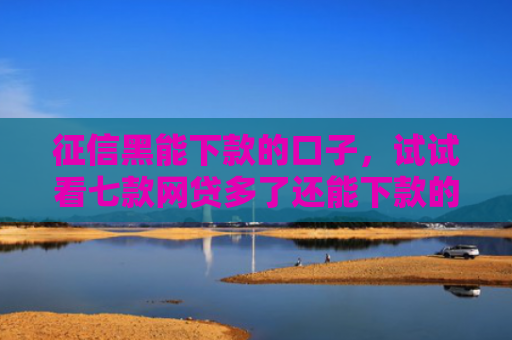 征信黑能下款的口子，试试看七款网贷多了还能下款的口子