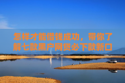 怎样才能借钱成功，带你了解七款黑户网贷必下款新口子