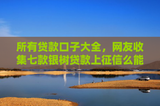 所有贷款口子大全，网友收集七款银树贷款上征信么能下款吗