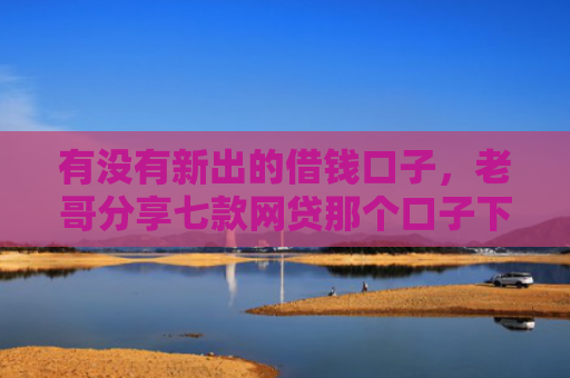 有没有新出的借钱口子，老哥分享七款网贷那个口子下款快