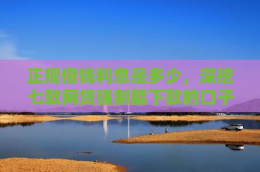 正规借钱利息是多少，深挖七款网贷强制能下款的口子