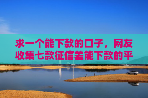 求一个能下款的口子，网友收集七款征信差能下款的平台公司