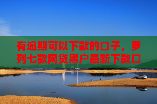 有逾期可以下款的口子，罗列七款网贷黑户最新下款口子