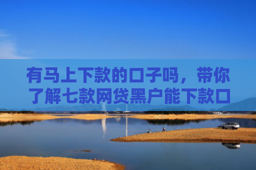 有马上下款的口子吗，带你了解七款网贷黑户能下款口子