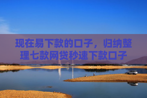 现在易下款的口子，归纳整理七款网贷秒速下款口子