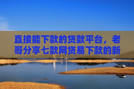 直接能下款的贷款平台，老哥分享七款网贷易下款的新口子