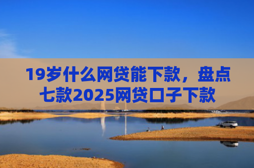 19岁什么网贷能下款，盘点七款2025网贷口子下款