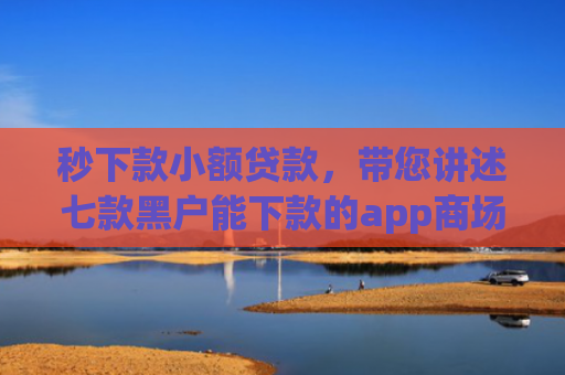 秒下款小额贷款，带您讲述七款黑户能下款的app商场