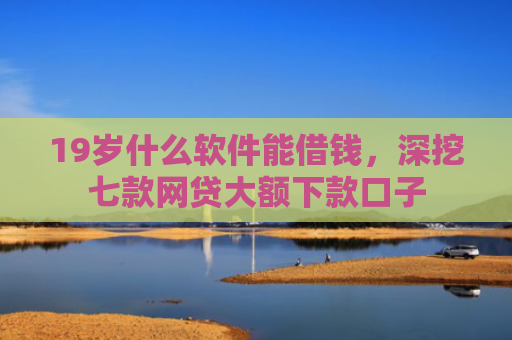 19岁什么软件能借钱，深挖七款网贷大额下款口子