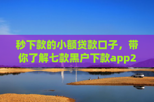 秒下款的小额贷款口子，带你了解七款黑户下款app2025