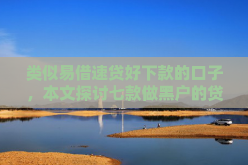 类似易借速贷好下款的口子，本文探讨七款做黑户的贷款能下款吗
