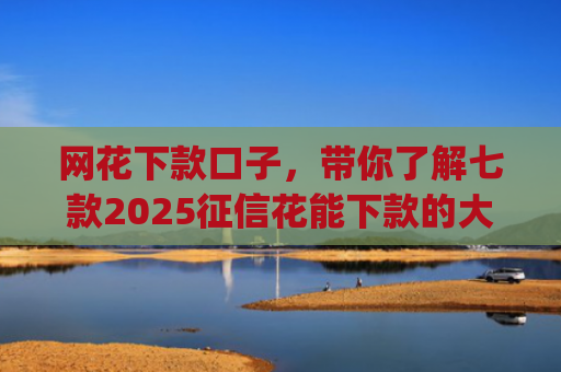 网花下款口子，带你了解七款2025征信花能下款的大额分期app