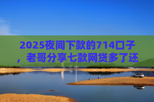 2025夜间下款的714口子，老哥分享七款网贷多了还能下款的口子