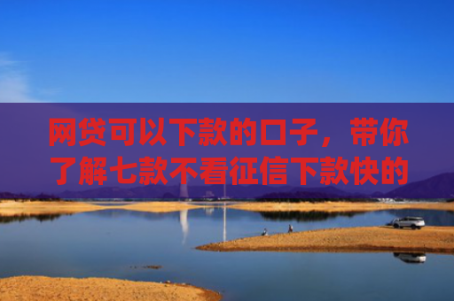 网贷可以下款的口子，带你了解七款不看征信下款快的app