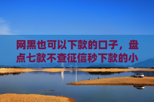 网黑也可以下款的口子，盘点七款不查征信秒下款的小额贷款app