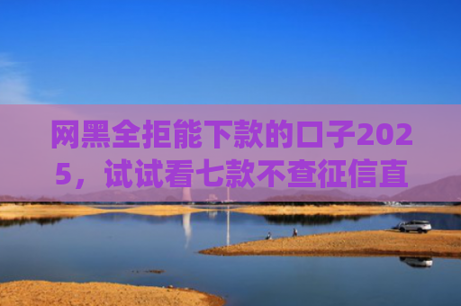 网黑全拒能下款的口子2025，试试看七款不查征信直接下款的app有哪些
