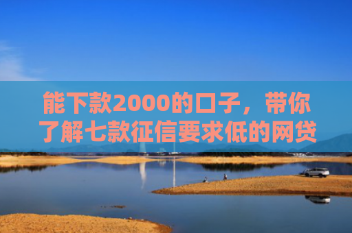 能下款2000的口子，带你了解七款征信要求低的网贷能下款吗