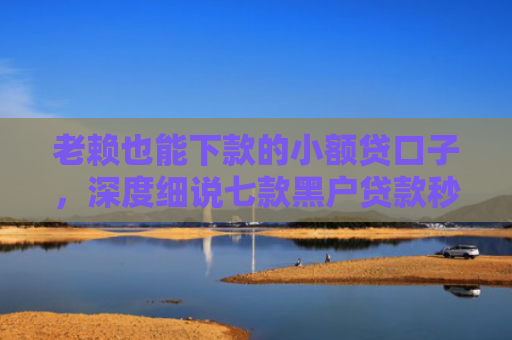 老赖也能下款的小额贷口子，深度细说七款黑户贷款秒审当场下款