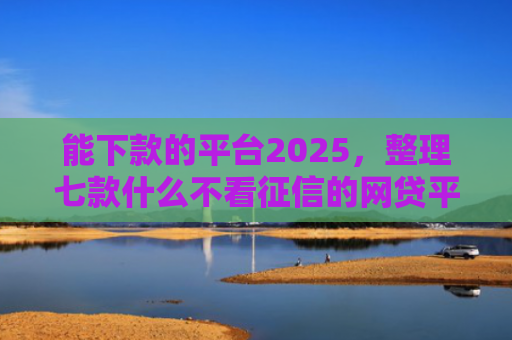 能下款的平台2025，整理七款什么不看征信的网贷平台好下款