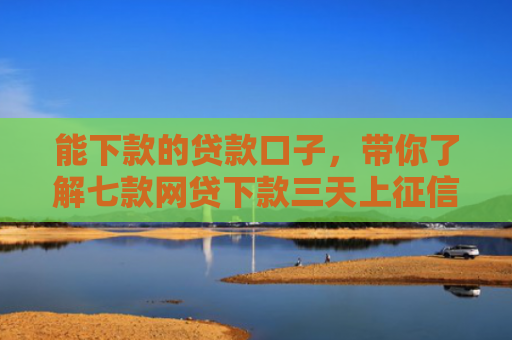 能下款的贷款口子，带你了解七款网贷下款三天上征信吗