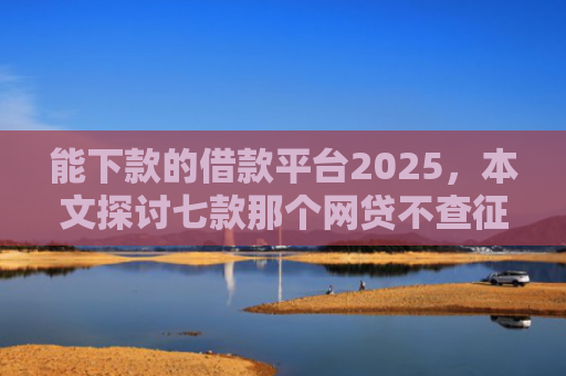 能下款的借款平台2025，本文探讨七款那个网贷不查征信大数据 下款快