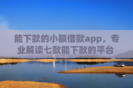 能下款的小额借款app，专业解读七款能下款的平台 征信花了