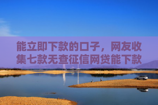 能立即下款的口子，网友收集七款无查征信网贷能下款吗