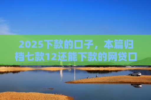 2025下款的口子，本篇归档七款12还能下款的网贷口子