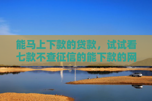 能马上下款的贷款，试试看七款不查征信的能下款的网贷