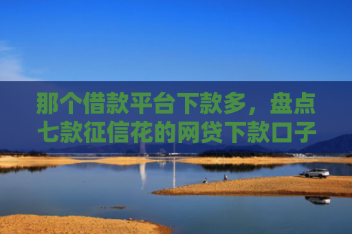 那个借款平台下款多，盘点七款征信花的网贷下款口子