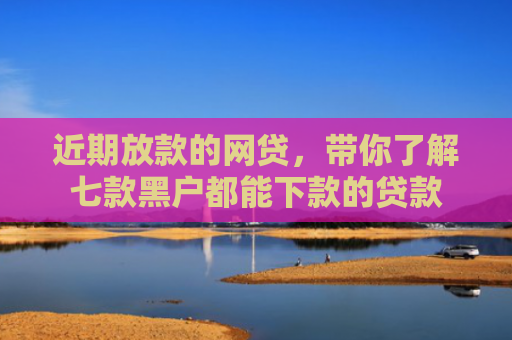 近期放款的网贷，带你了解七款黑户都能下款的贷款
