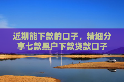 近期能下款的口子，精细分享七款黑户下款贷款口子