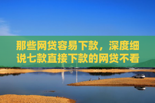 那些网贷容易下款，深度细说七款直接下款的网贷不看征信