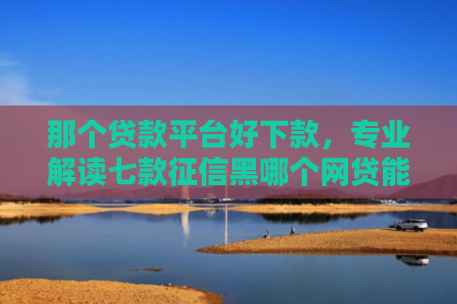 那个贷款平台好下款，专业解读七款征信黑哪个网贷能下款
