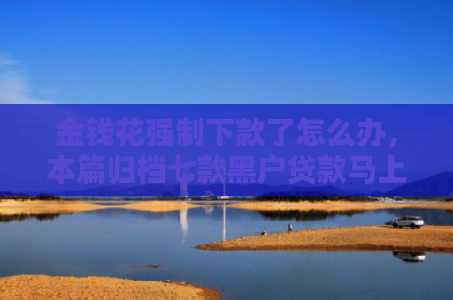 金钱花强制下款了怎么办，本篇归档七款黑户贷款马上下款