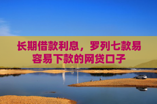 长期借款利息，罗列七款易容易下款的网贷口子
