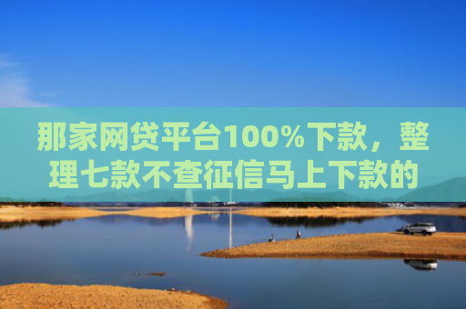 那家网贷平台100%下款，整理七款不查征信马上下款的网贷