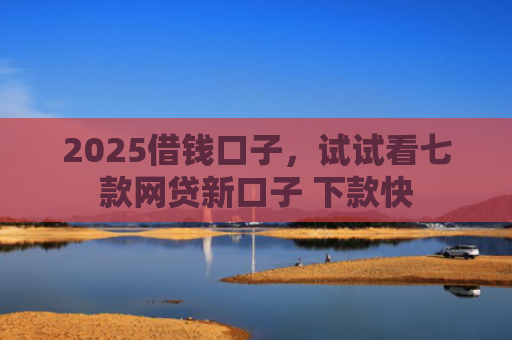 2025借钱口子，试试看七款网贷新口子 下款快