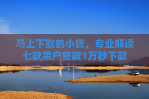 马上下款的小贷，专业解读七款黑户贷款1万秒下款