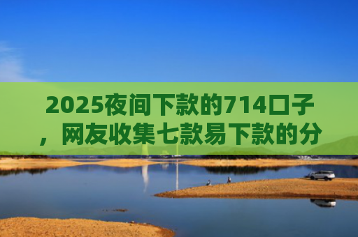 2025夜间下款的714口子，网友收集七款易下款的分期网贷口子