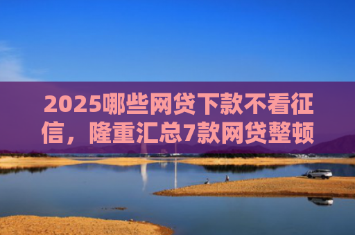 2025哪些网贷下款不看征信，隆重汇总7款网贷整顿后下款口子
